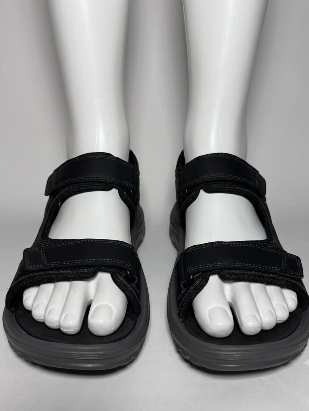 Rockport Men's Sandals Black Strap Adjustable Size 11
